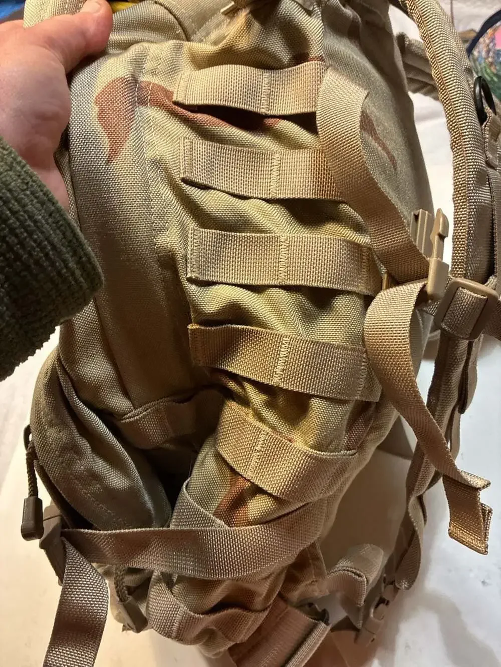 Spec-Ops Brand T.H.E. Pack Tactical Backpack in Desert Camouflage